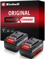 Einhell Akku ""PXC-Twinpack"", rot (rot, schwarz), 18 V