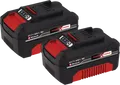 EINHELL 4511489 - Power X-Change Akku, 18 V, 4,0 Ah, 2er Pack