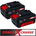 Einhell PXC-Twinpack 2x 4,0 Ah Akku POWER X-CHANGE Ersatzakku Batterie Garten