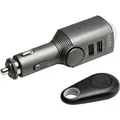 Technaxx TX-100 Auto Alarmanlage Fernbedienung, Innenraumüberwachung 12 V, 24 V (4743)
