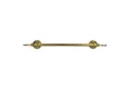 Belle Arti Handtuchhalter Handtuchstange Handtuchhalter Handtuchreling Messing gold rostfrei, Badetuchstange Handtuchaufhänger Bad Gäste WC gold poliert