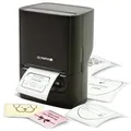 Olympia Etikettendrucker PM220 Grün | Bluetooth Etikettendrucker Selbstklebend für Zuhause und Unterwegs | Tragbarer Thermotransferdrucker für Wasserfeste Etiketten | Mobiler QR Code Label Printer