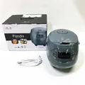 Yum Asia Panda Mini-Reiskocher mit Ninja-Keramikschüssel und Advanced Fuzzy Logic (3,5 Tassen, 0,63 Liter) 4 Reisfunktionen, 4 Multicooker-Funktion, 220–240V (Cobalt Grey)