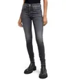 G-STAR Damen 3301 Skinny Jeans, Schwarz (Faded Black Magnet D05175-A634-C239), 26W / 30L