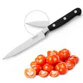 Kuppels SOLID Tomatenmesser Wellenschliff 12,5 cm Klinge, Gezahntes Gemüsemesser aus Chrom Vanadium Stahl, Extra Scharfes Küchenmesser mit ergonomischem Griff für Tomaten und weiches Obst & Gemüse