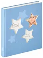 Walther UK-133-L Babyalbum Estrella blau 28x30,5 50 weiße Seiten | Baby/Kinder
