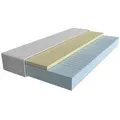 AM Qualitätsmatratzen Latexmatratze, Weiß, Textil, Uni, H3, Füllung: Kaltschaum, Rechteckig, 90x200 cm, Oeko-Tex® Standard 100, Bezug rundum abnehmbar, Schlafzimmer, Matratzen Shop, Matratzen