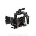 FILMCITY Power DSLR-Kamerakäfig mit MB-600 Mattebox-Kombi-Kit. 4x4 Filterhalter, Objektive bis 95 mm Durchmesser, unterstützt 15-mm-Stangen. Für DSLR/DSLM-Handkameras. (FC-CTH-01)
