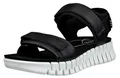 ECCO Sandale Gruuv Sol Lea (Premium-Leder) schwarz Damen