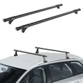 Firrak Fahrzeugspezifischer Stahl Dachträger für Opel Astra 4 IV J Sport Tourer 2011-2016