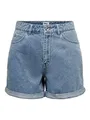 Onlvega Hw Mom DNM Shorts Noos