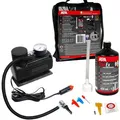 APA Reifendichtmittel 21095 Flat Ex, Set, für Auto, Pannenhilfe, mit Kompressor, 450ml