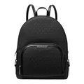 Michael Kors Rucksack Jaycee Large Zip Backpack Schwarz Leder Tasche Damen Neu
