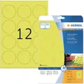 Etiketten HERMA 5152 geel