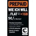 Congstar Prepaid "wie ich will" 202 Mobilfunkangebot flexibel