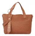 VALENTINO Shantel Shopping Bag Schultertasche Umhängetasche Cuoio braun