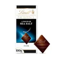 Lindt Excellence Tafel Meersalz Feinherb, Fleur de Sel, 100g
