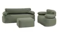 Outwell Laze Inflatable Set Sofa + Sessel + Sitzsack, aufblasbar, für Erwachsene, Unisex, Grau, Einheitsgröße