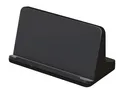 HAN Tablet Halterung i-Line, Tablet Ständer für das Büro mit Soft-Grip Aufstellfläche, geeignet für alle gängigen Tablets, 92140-13, schwarz