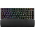 Asus ROG Strix Scope II 96 Wireless Funk, Bluetooth, USB Gaming-Tastatur Deutsch, QWERTZ Schwarz Beleuchtet, Handballenauflage, Ergonomisch