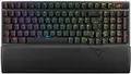 ASUS ROG Strix Scope II 96 - Tastatur - 96% full size, Hot-swappable - backlit - kabellos - USB, 2,4 GHz, Bluetooth 5,1 - QWERTZ - Deutsch - Tastenschalter: ROG NX - Schwarz (90MP037A-BKDA01)