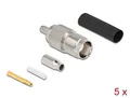 DELOCK 90016 - TNC Buchse zum Crimpen RG-174 / RG-316