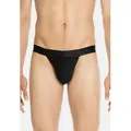 Hom Slip Classic (1-St) Tanga Slip - Baumwolle - ohne Eingriff schwarz XL