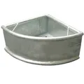 Kerbl 32482 Dreiecktrog, Schwere Ausführung, Feuerverzinkt, 1 Stück (1er Pack)
