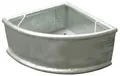Futtertrog Dreiecktrog Trog verzinkt 35ltr.  44 x 44 x 24 cm Kerbl 32482