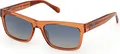 Guess GU00221 42X shiny dark orange 57/17/145 Herren Sonnenbrillen