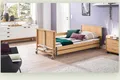 Pflegebett Seniorenbett Bett Dali low-entry von Burmeier niedrig mit Aufrichter