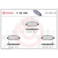 BREMBO P 56 046 Bremsbeläge Hinten für X-Trail Qashqai Altima Koleos Tiida Juke