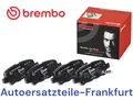 BREMBO Bremsbeläge HINTEN für RENAULT KOLEOS NISSAN QASHQAI CUBE JUKE TIIDA
