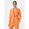 Comma Blusenblazer Blazer aus Baumwollmix Logo 46