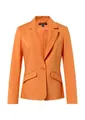 comma Blazer aus Baumwollmix orange 46