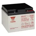Yuasa Bleiakku 12 V, 24 Ah () Gewinde (M5) Bleiakku AKKU 12-24 Yuasa (NP24-12I) VDS - Schwarz/Weiß