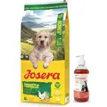 JOSERA YoungStar - getreidefrei 12,5 kg + LAB V Lachsöl für Hunde und Katzen 500ml