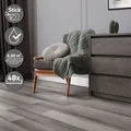 6,69 m² PVC Klebevinylboden Vinylboden Bodenbelag Laminat Fußboden Grau Kiefer