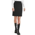 Marc Cain Jerseyrock "Collection Essential" Premium Damenmode Rock aus Stretchjersey, elastisch schwarz 5 (42)