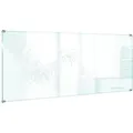 Tulup Küchenrückwand Glas Transparent Küchenrückwand Glas Klar 125x50 cm Küchen Spritzschutz aus Glas Klar