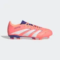 Kinder Fußball Nockenschuhe FG/MG - Predator League Coral Blaze orange
