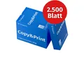 Easyprint Drucker- und Kopierpapier Kopierpapier 2500 Blatt A4 Premium Hochweiß CIE 160 Testsieger PEFC