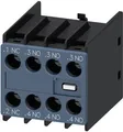 Siemens 3RH29111HA31 Hilfsschalterblock frontseitig, 3S+1Ö