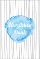 10 Stück Premium Dankeskarten (Klappkarten) mit Umschlägen, Danke Karten Geburt