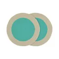 Remember Baumwoll-Tischset Mint 2er Set