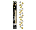 Pneumatisches Konfetti, Gold- und Silberfolienkreise, 40 cm KP-ZS40