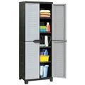 vidaXL Kunststoffschrank 65x45x181 cm
