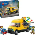 LEGO® Der LEGO Lieferwagen (60500), LEGO City Konstruktionsspielsteine, (276 St), Made in Europe