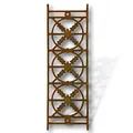 Eisengitter Balustrade Blumenkastenhalter Gitter Fenstergitter Eisen Antik-Stil Eisenfenster Stallfenster Rankhilfe Rankgitter Garten