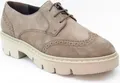 Paul Green Schnürschuhe 2975-022, Rauleder, Grau, Damen
